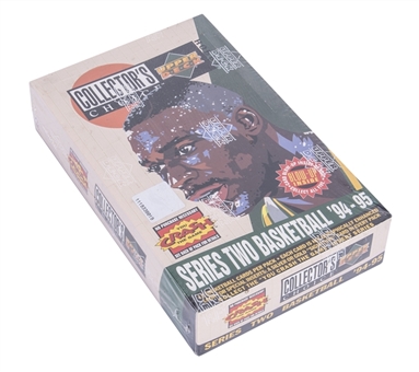 1994-95 Upper Deck Collectors Choice Basketball Series 2 Sealed Hobby Box